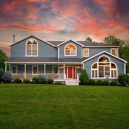 Mountain Blue Vista - Luxury Retreat Near Ski Resorts With Pond, Firepit And Hot Tub Windham Extérieur photo