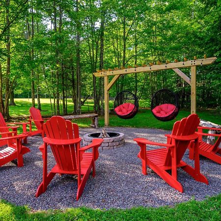 Mountain Blue Vista - Luxury Retreat Near Ski Resorts With Pond, Firepit And Hot Tub Windham Extérieur photo
