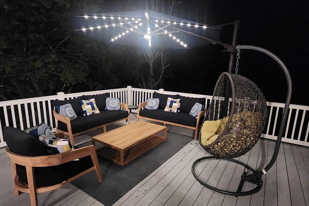 Mountain Blue Vista - Luxury Retreat Near Ski Resorts With Pond, Firepit And Hot Tub Windham Extérieur photo
