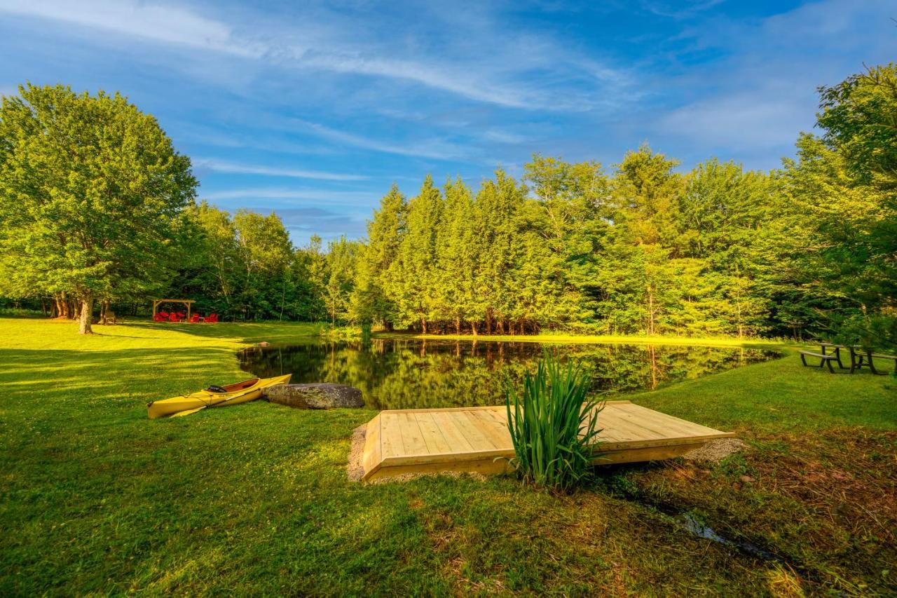 Mountain Blue Vista - Luxury Retreat Near Ski Resorts With Pond, Firepit And Hot Tub Windham Extérieur photo