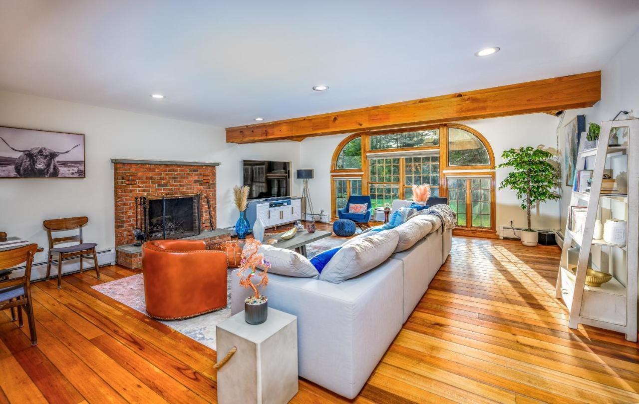 Mountain Blue Vista - Luxury Retreat Near Ski Resorts With Pond, Firepit And Hot Tub Windham Extérieur photo